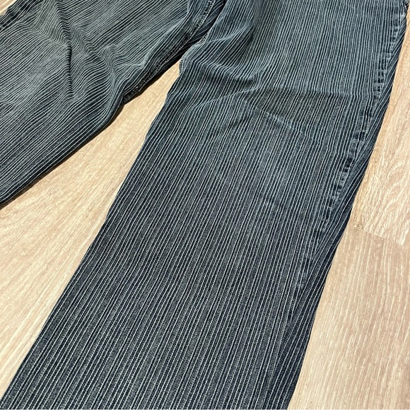 Striped denim high waist jeans - Picture 5 of 9